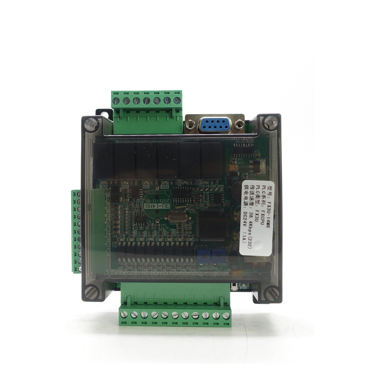 FX3U-14MR / FX3U-14MT PLC- 8 Input 6 Output, 6AD/2DA,RS485 MODBUS RTC,GX Works2 FX3U-14MR / FX3U-14MT PLC- 8 Input 6 Output, 6AD/2DA,RS485 MODBUS RTC,GX Works2